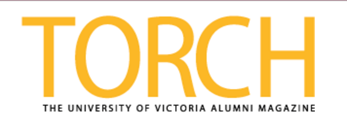Logo of UVic Alumni Torch magazine