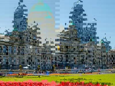 Parliament Building in Victoria, British Columbia