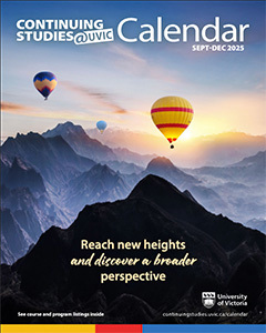 Thumbnail of Continuing Studies course calendar cover.