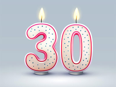 30 candles