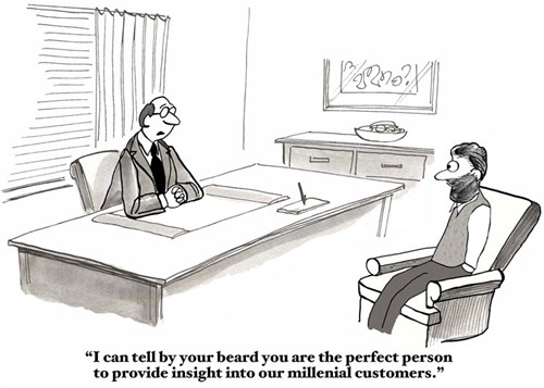 Influencer Marketing Cartoon