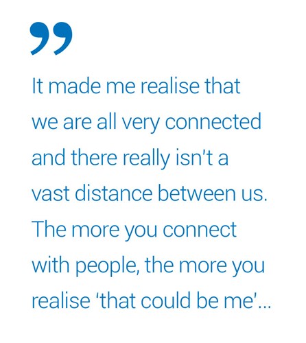 Quote: It made me realize that we are all very connected